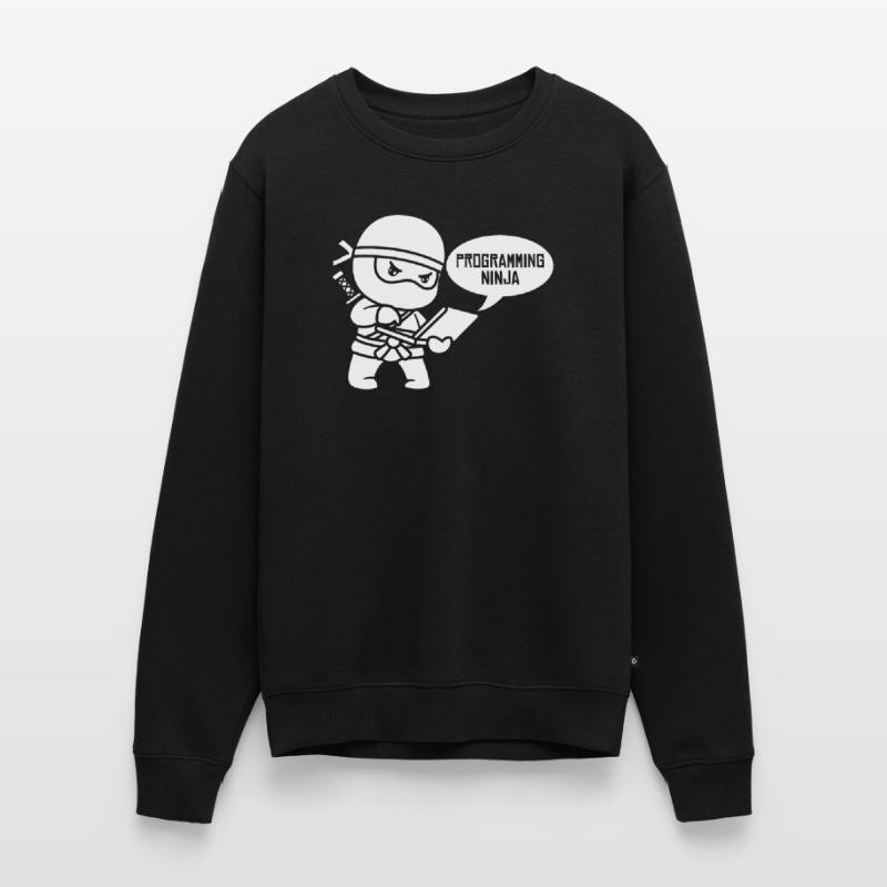 Développeur Coder Programmeur Ninja Pull Premium bio Homme
