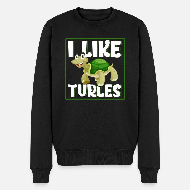 J’aime Turles - Pull Premium bio Homme - noir