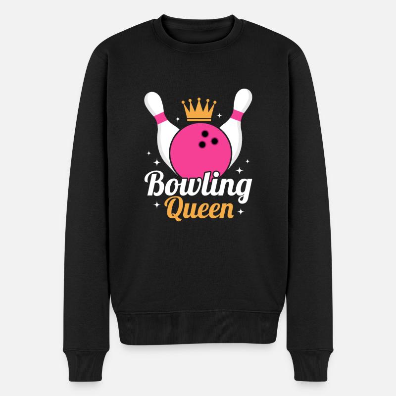 Bowling Queen Team Player StrikeBowler - Pull Premium bio Homme - noir