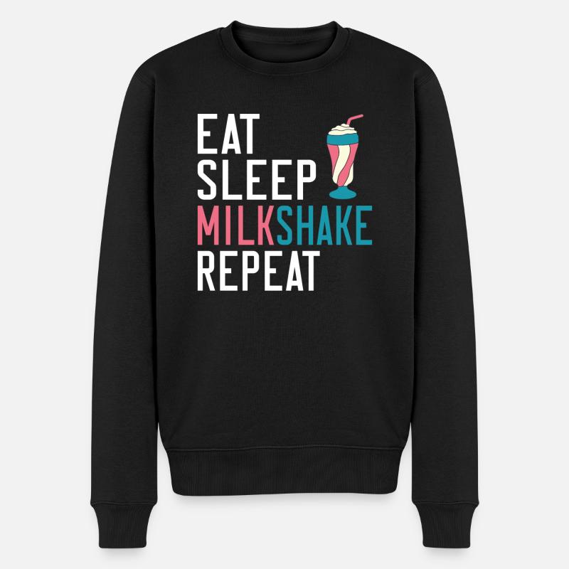 J’adore Milkshakes Milkshake Gift - Pull Premium bio Homme - noir