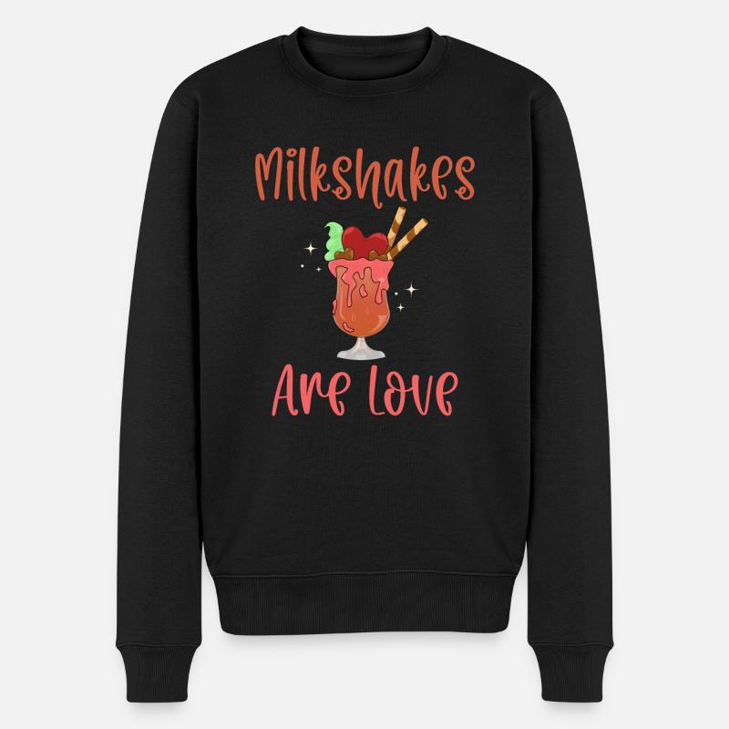 J’adore Milkshakes Milkshake Gift - Pull Premium bio Homme - noir
