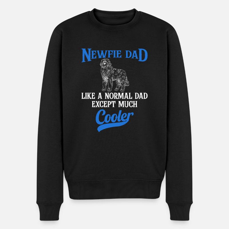 Terre-Neuve Chien de Terre-Neuve - Pull Premium bio Homme - noir