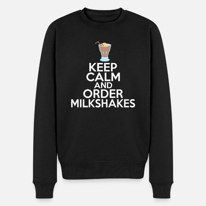 J’adore Milkshakes Milkshake Gift - Pull Premium bio Homme - noir