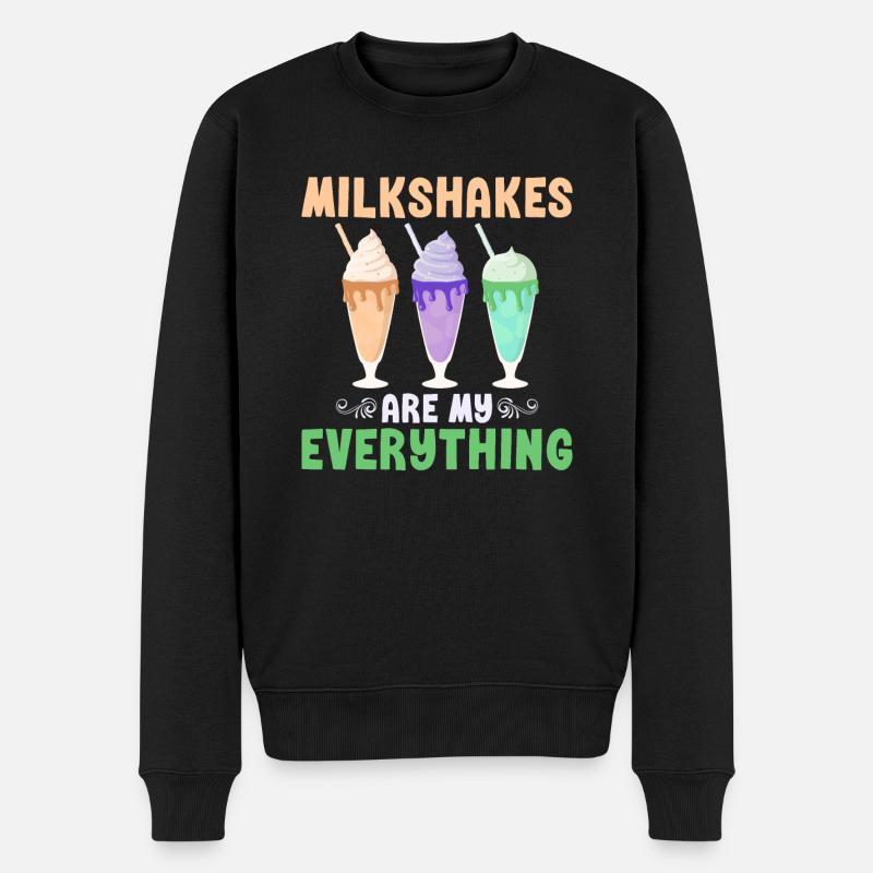 J’adore Milkshakes Milkshake Gift - Pull Premium bio Homme - noir