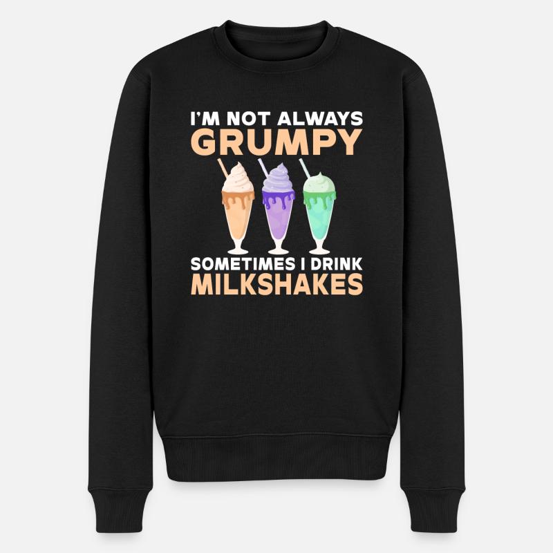 J’adore Milkshakes Milkshake Gift - Pull Premium bio Homme - noir