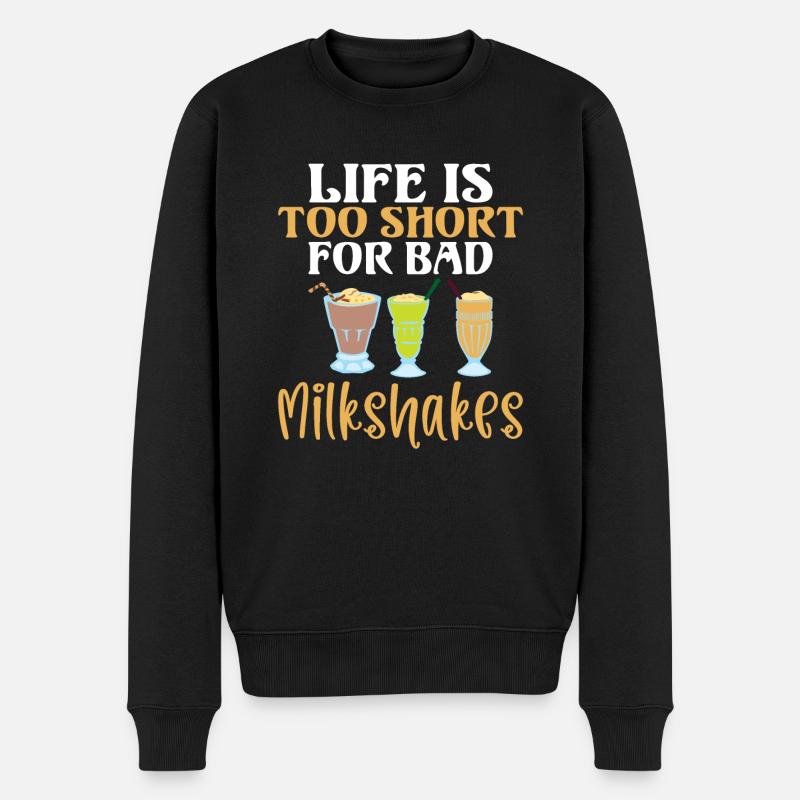 J’adore Milkshakes Milkshake Gift - Pull Premium bio Homme - noir