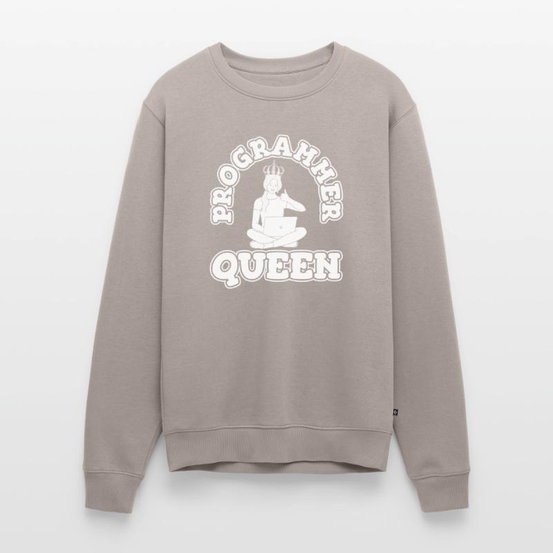 Developer Coder Programmer Queen Men's Premium Organic Jumper
