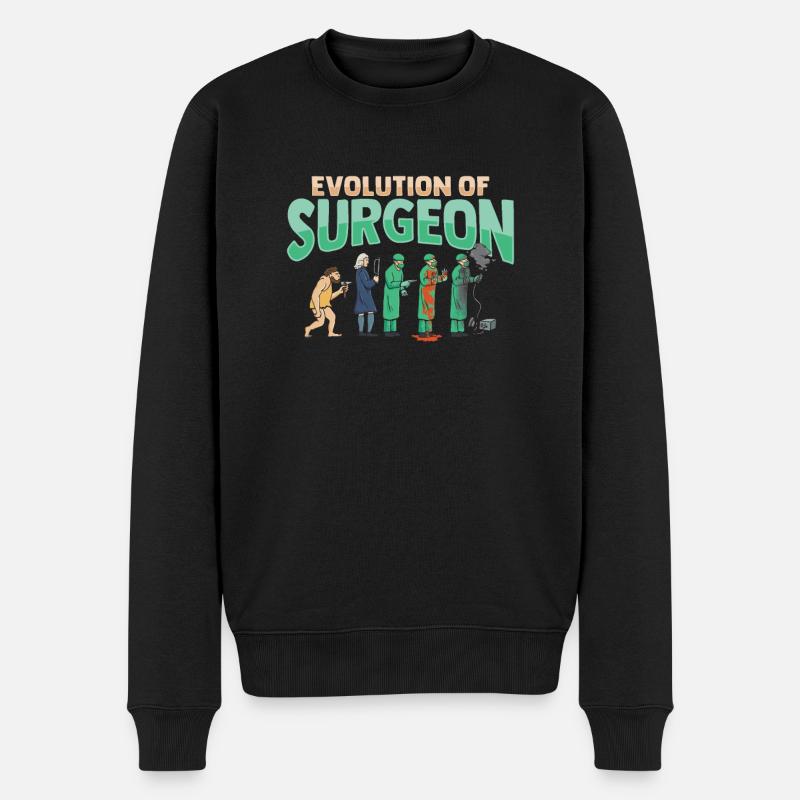 Développement du chirurgien - Pull Premium bio Homme - noir