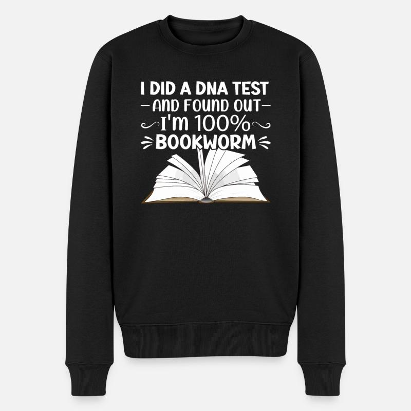 Ich habe einen DNA-Test gemacht und 100% - Männer Premium Bio Pullover - Schwarz