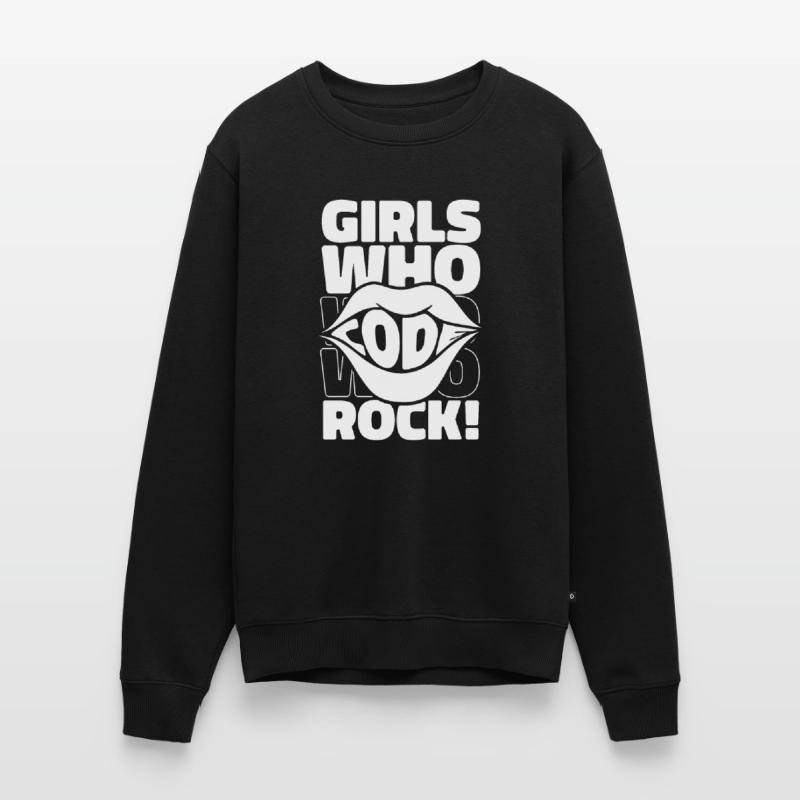 Entwickler Coder Programmierer Mädchen Männer Premium Bio Pullover