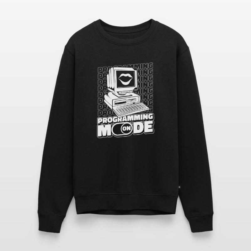 Développeur Coder Programmeur Mode activé Pull Premium bio Homme