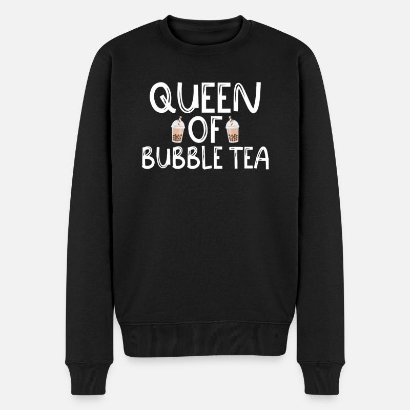 Bubble Tea Lover Cadeau - Pull Premium bio Homme - noir