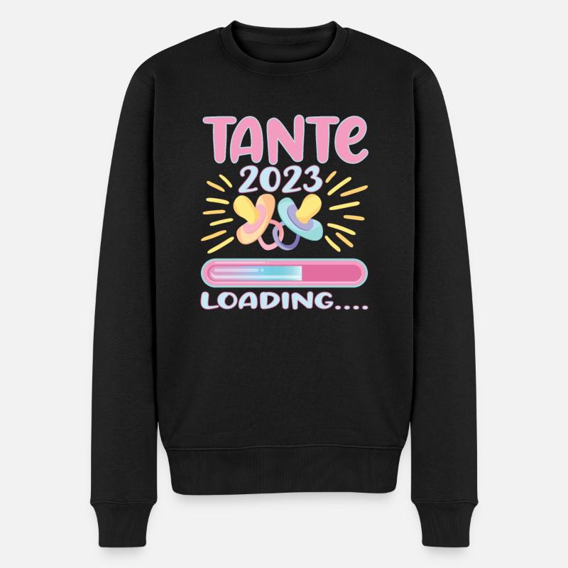 Tante 2023 Chargement - Pull Premium bio Homme - noir