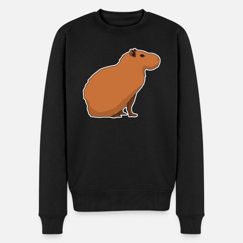 Capybaras Wasserschwein Capybara - Pull Premium bio Homme - noir