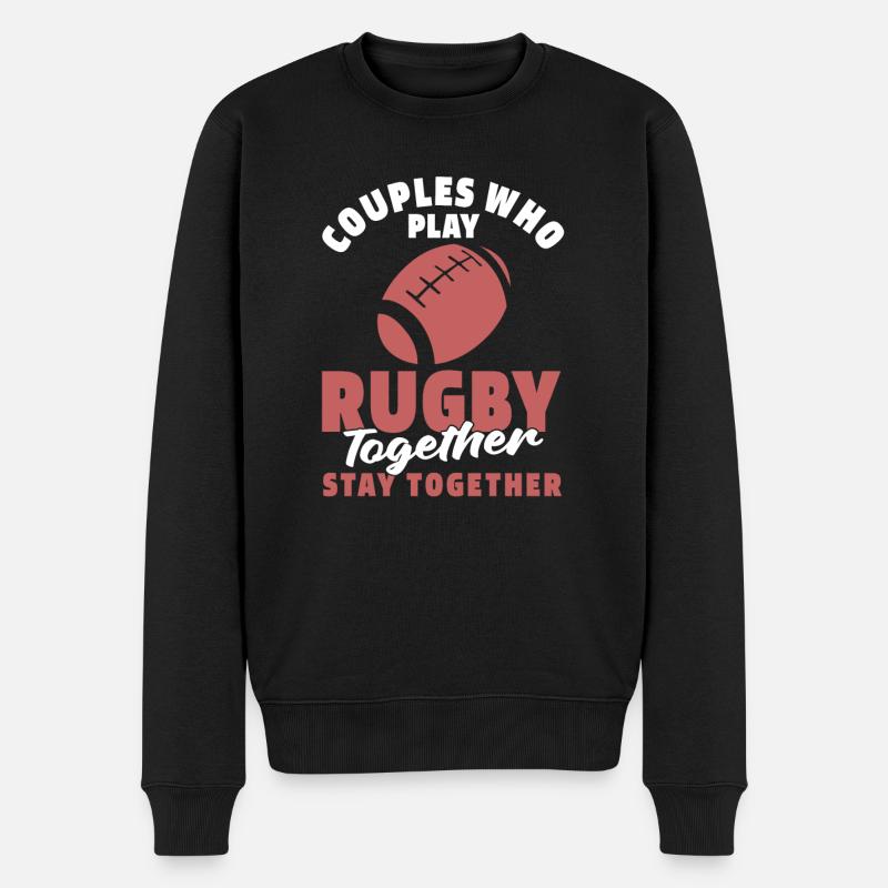 Paire de rugby - Pull Premium bio Homme - noir