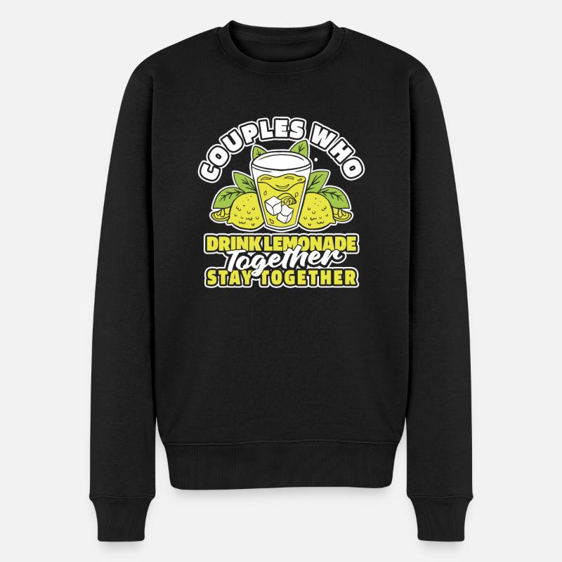 Paire de limonade - Pull Premium bio Homme - noir