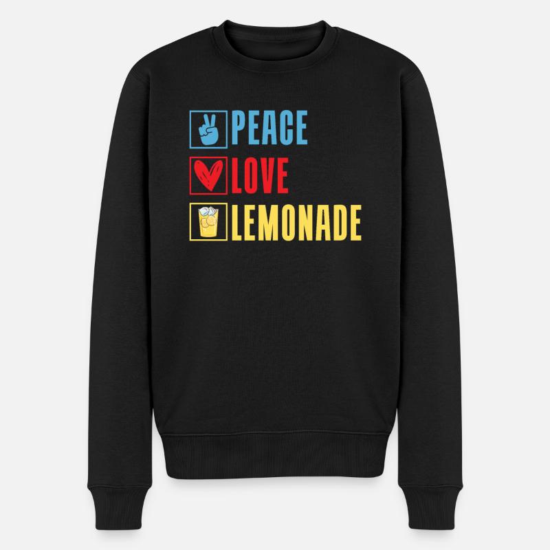 Idées cadeaux de limonade - Pull Premium bio Homme - noir