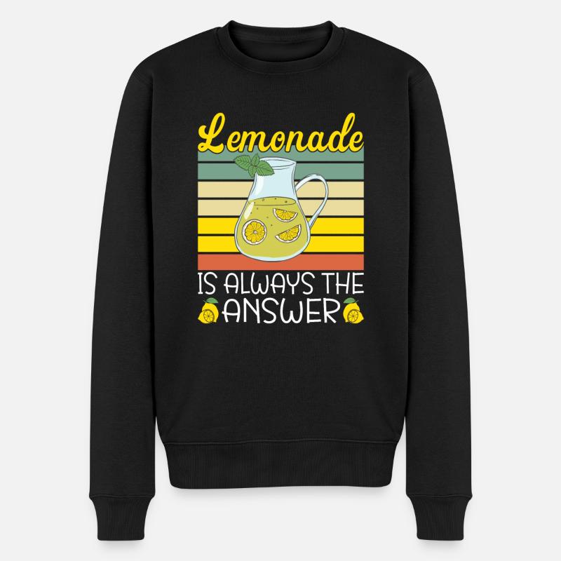 Idées cadeaux de limonade - Pull Premium bio Homme - noir
