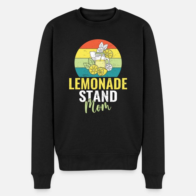 Limonade Geschenkideen - Männer Premium Bio Pullover - Schwarz