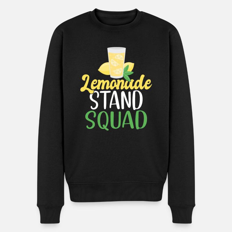 Limonade-Geschenk-Ideen - Männer Premium Bio Pullover - Schwarz