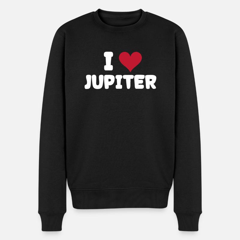 Jupiter - Pull Premium bio Homme - noir