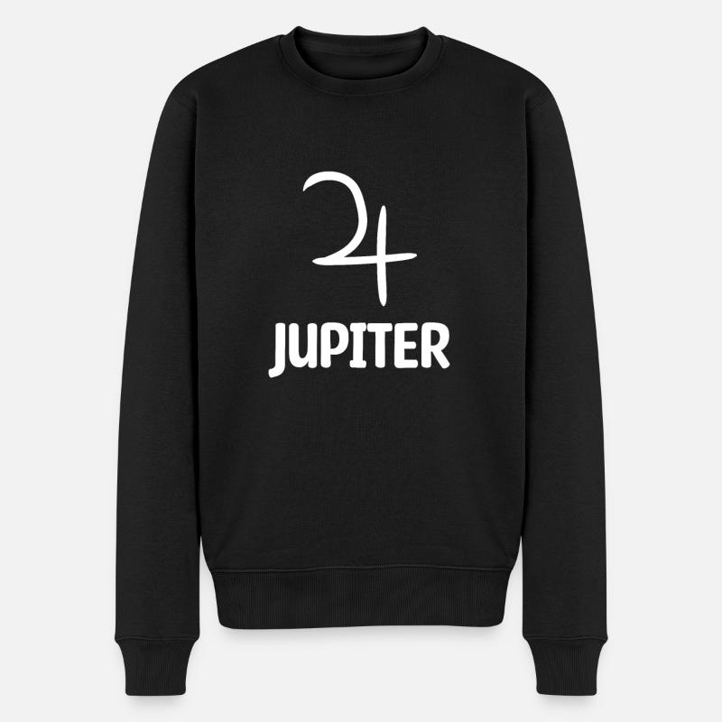 Jupiter - Pull Premium bio Homme - noir