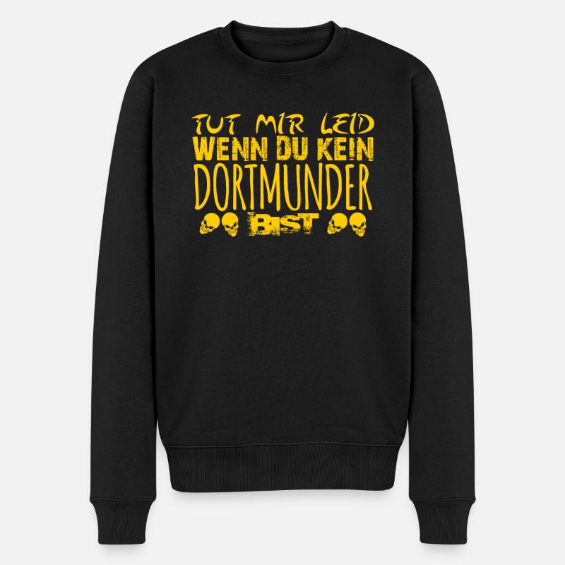 Dortmunder lustig Dortmund - Pull Premium bio Homme - noir