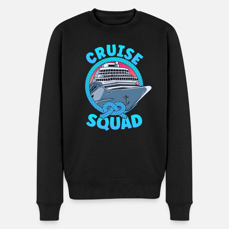 Cruise Ship Cruise Squad Cruise - Pull Premium bio Homme - noir