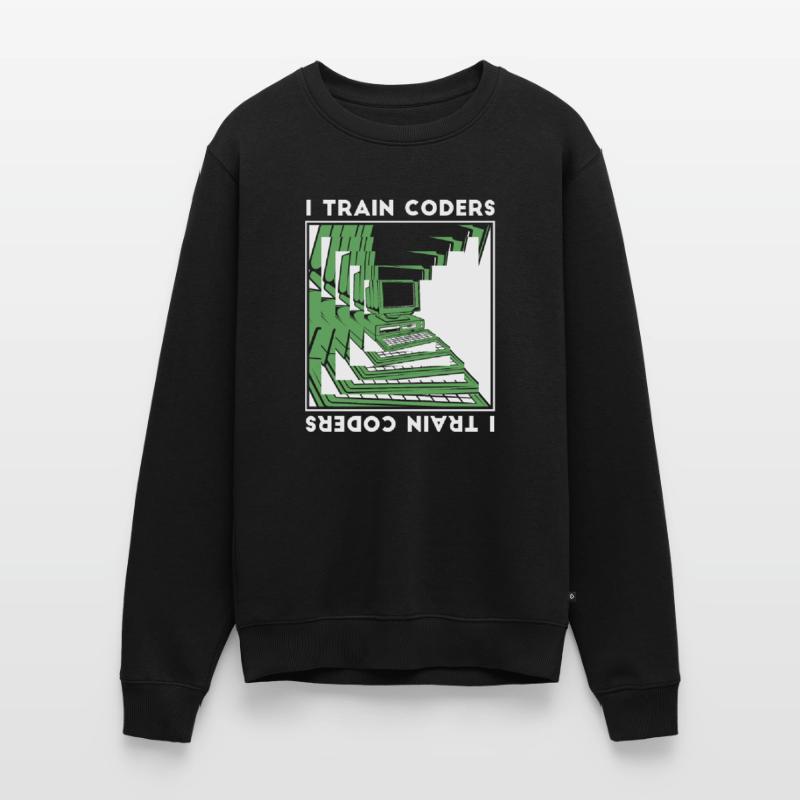 Entwickler Coder Programmierer Codierer Männer Premium Bio Pullover