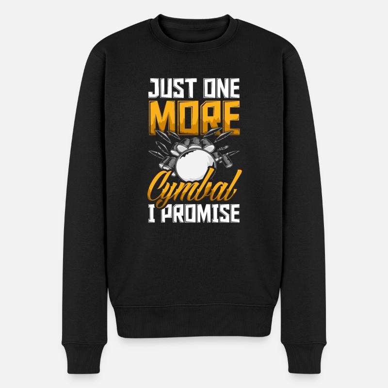 Drums Drummer Gift - Pull Premium bio Homme - noir