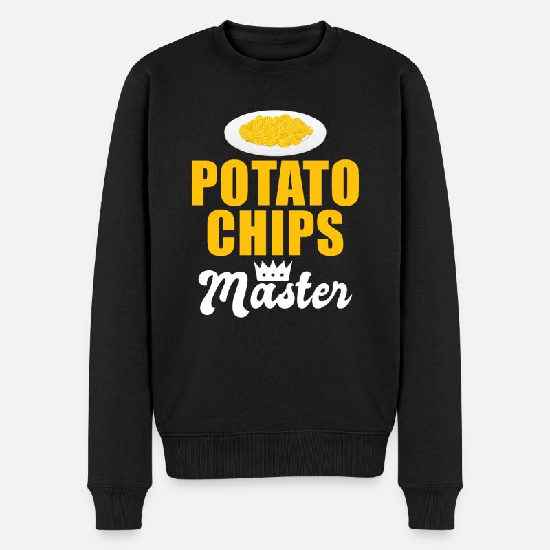 Cadeau de croustilles - Pull Premium bio Homme - noir