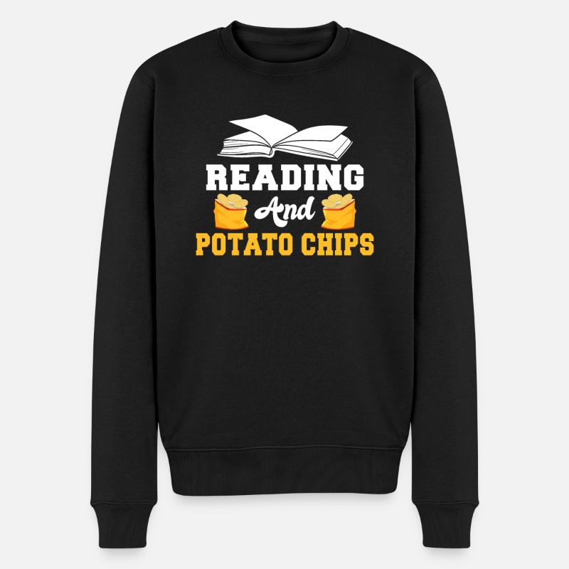 Cadeau de croustilles - Pull Premium bio Homme - noir