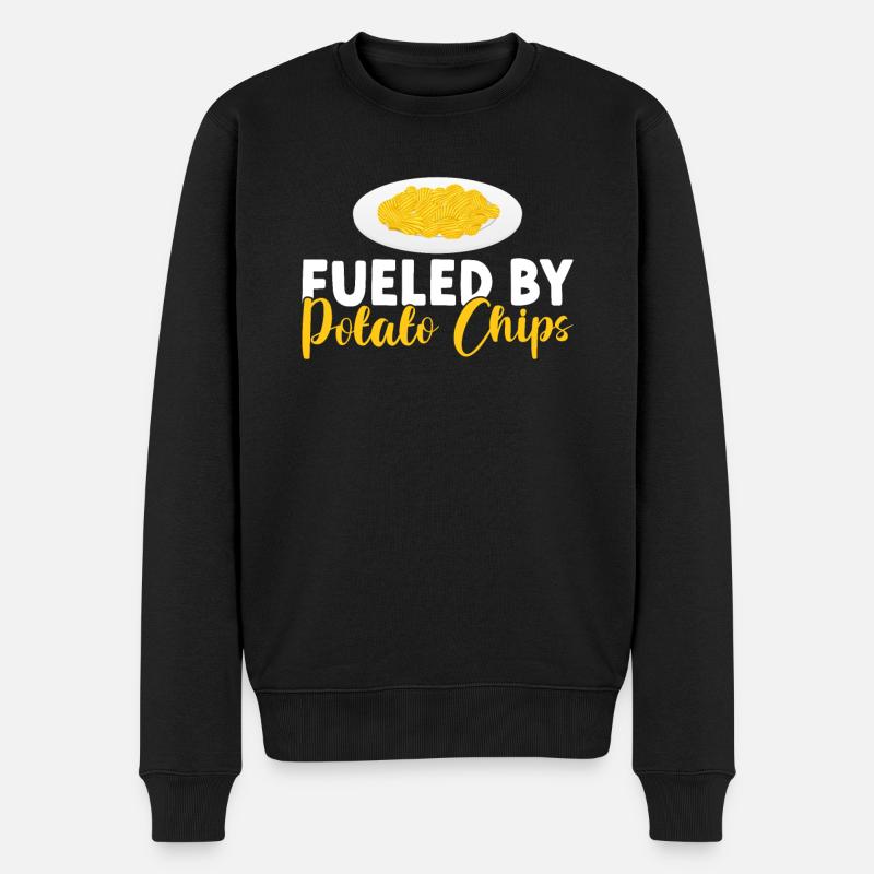 Cadeau de croustilles - Pull Premium bio Homme - noir