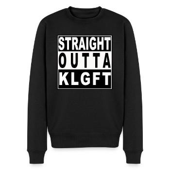 Tout droit sorti de Klagenfurt - Pull Premium bio Homme - noir - Devant - Nico (187cm)