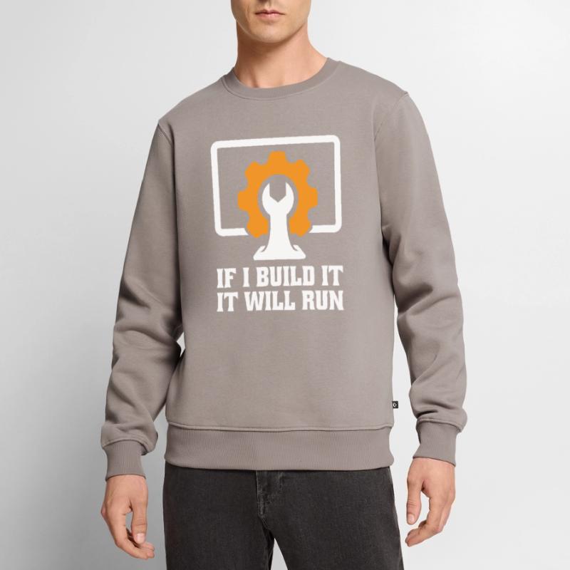 Technischer Support Computertechniker Technischer Männer Premium Bio Pullover