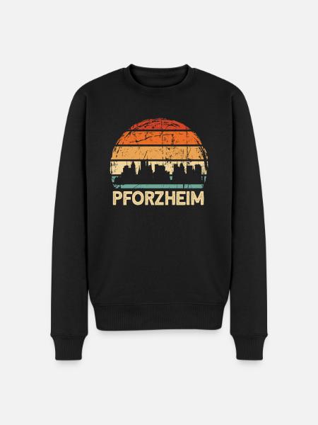 Pforzheim - Men's Premium Organic Jumper - black