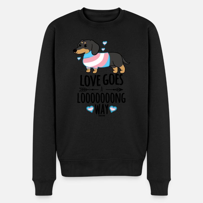 Teckel - Pull Premium bio Homme - noir