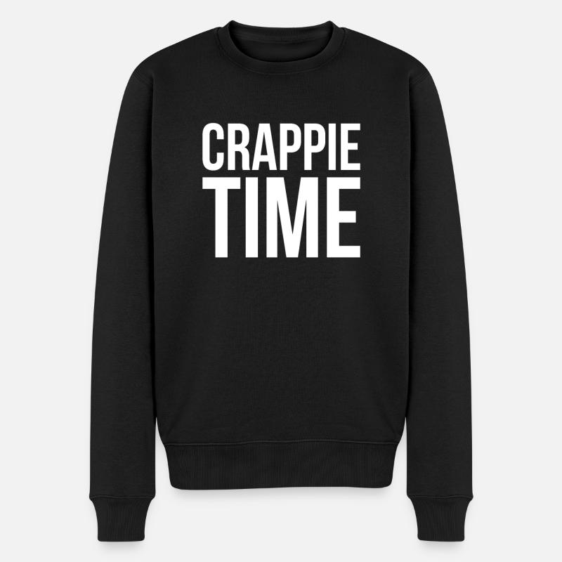 Crappie Time - Pull Premium bio Homme - noir
