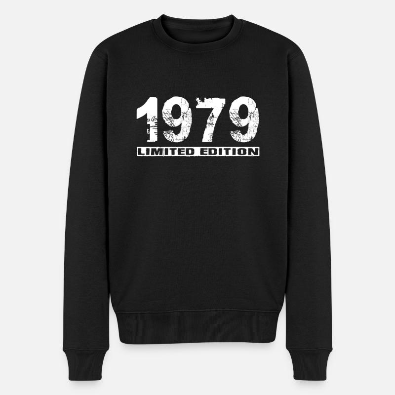 Édition limitée 1979 - Pull Premium bio Homme - noir