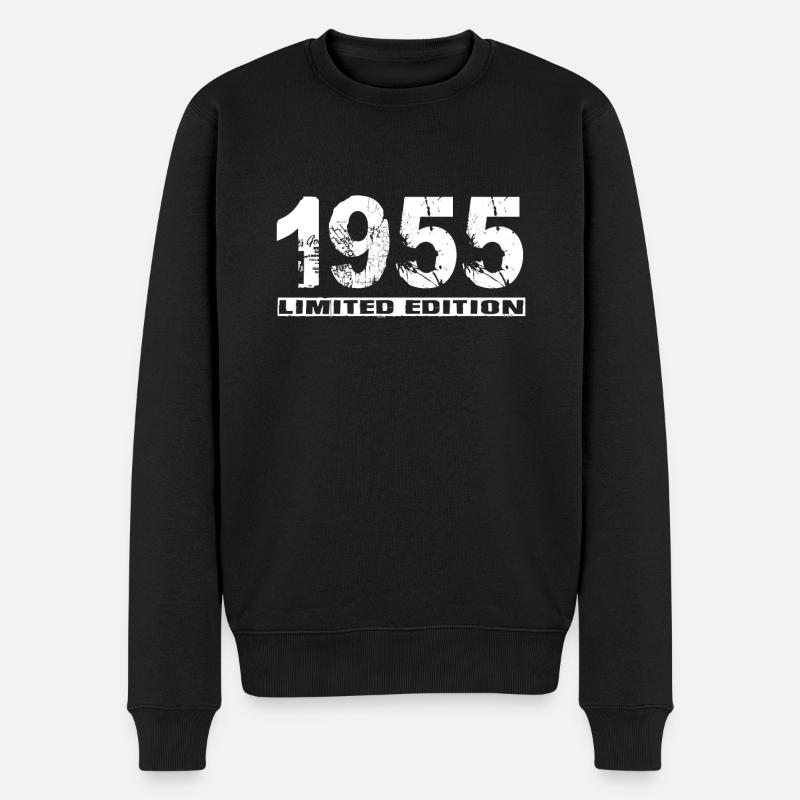 Édition limitée 1955 - Pull Premium bio Homme - noir