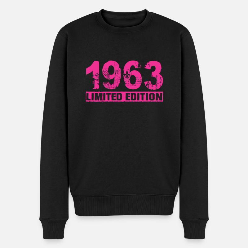 Édition limitée 1963 - Pull Premium bio Homme - noir