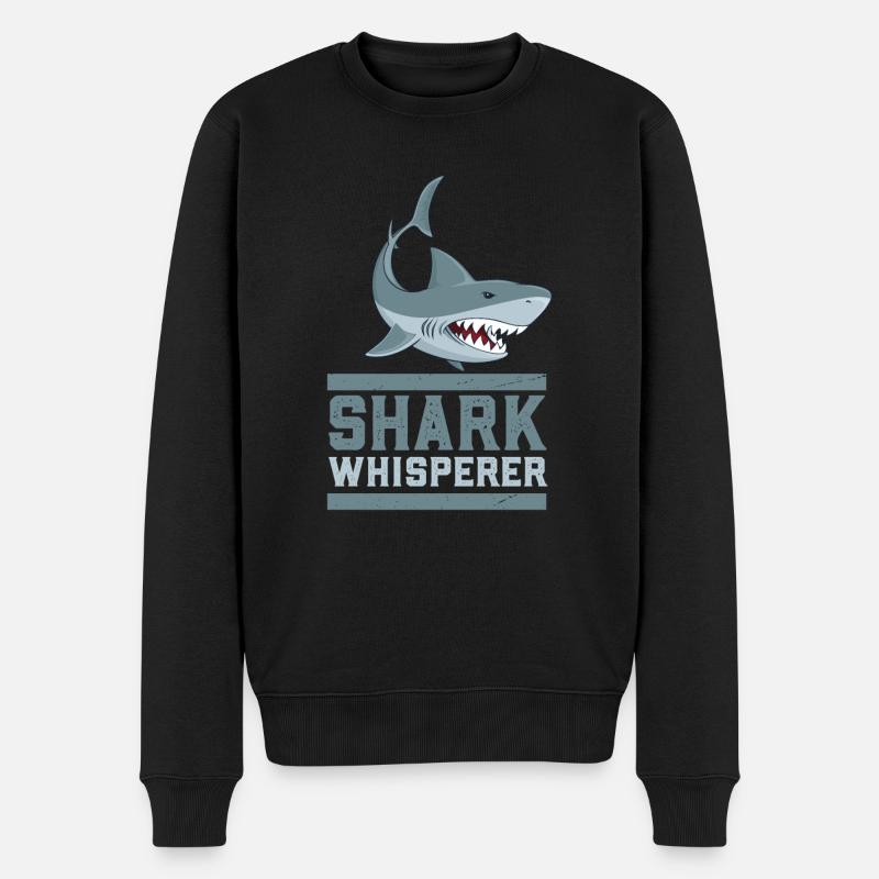 Taucher Tauchen Design Schnorcheln - Männer Premium Bio Pullover - Schwarz