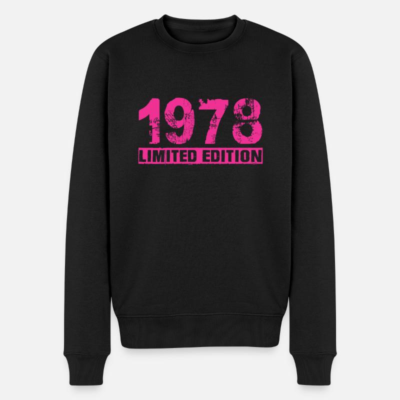 Édition limitée 1978 - Pull Premium bio Homme - noir