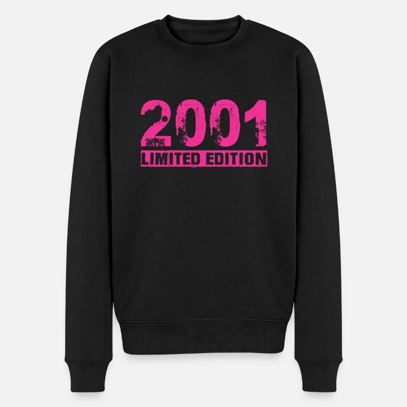 Édition limitée 2001 - Pull Premium bio Homme - noir
