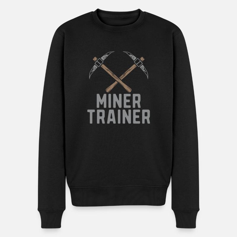 Ingénieur Ingénieur Minier - Pull Premium bio Homme - noir