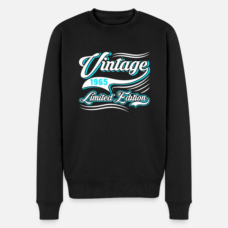 Edition Limitée 1965 Millésime - Pull Premium bio Homme - noir