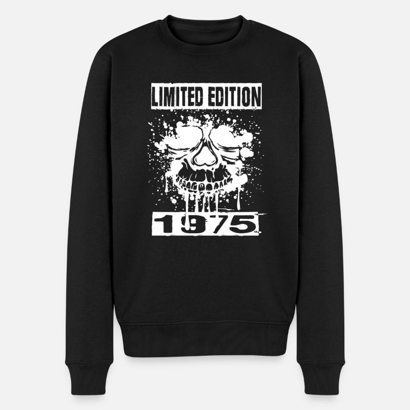 Édition limitée 1975 - Pull Premium bio Homme - noir