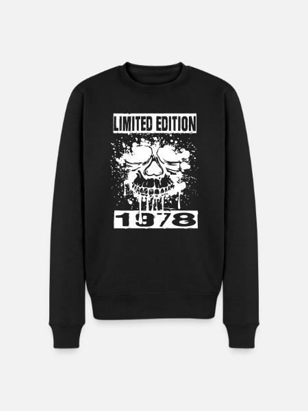Limited Edition 1978 - Men's Premium Organic Jumper - black
