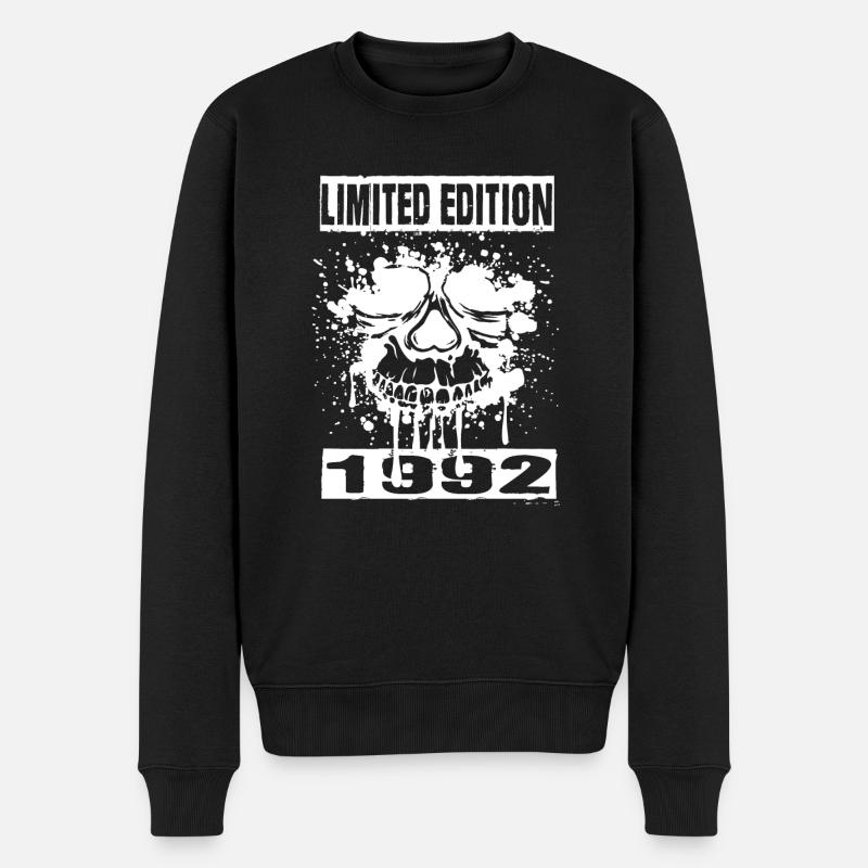 Édition limitée 1992 - Pull Premium bio Homme - noir