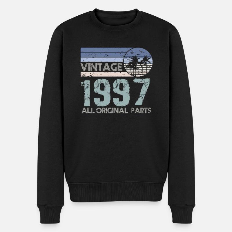 Edition Limitée Millésime 1997 - Pull Premium bio Homme - noir